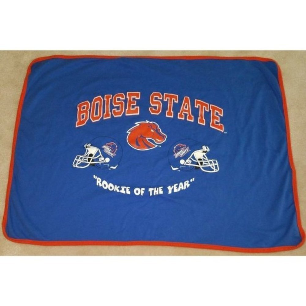 Boise State University Baby Blanket Rookie of Year